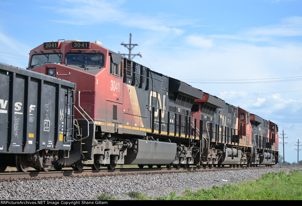 CN 3041 Roster